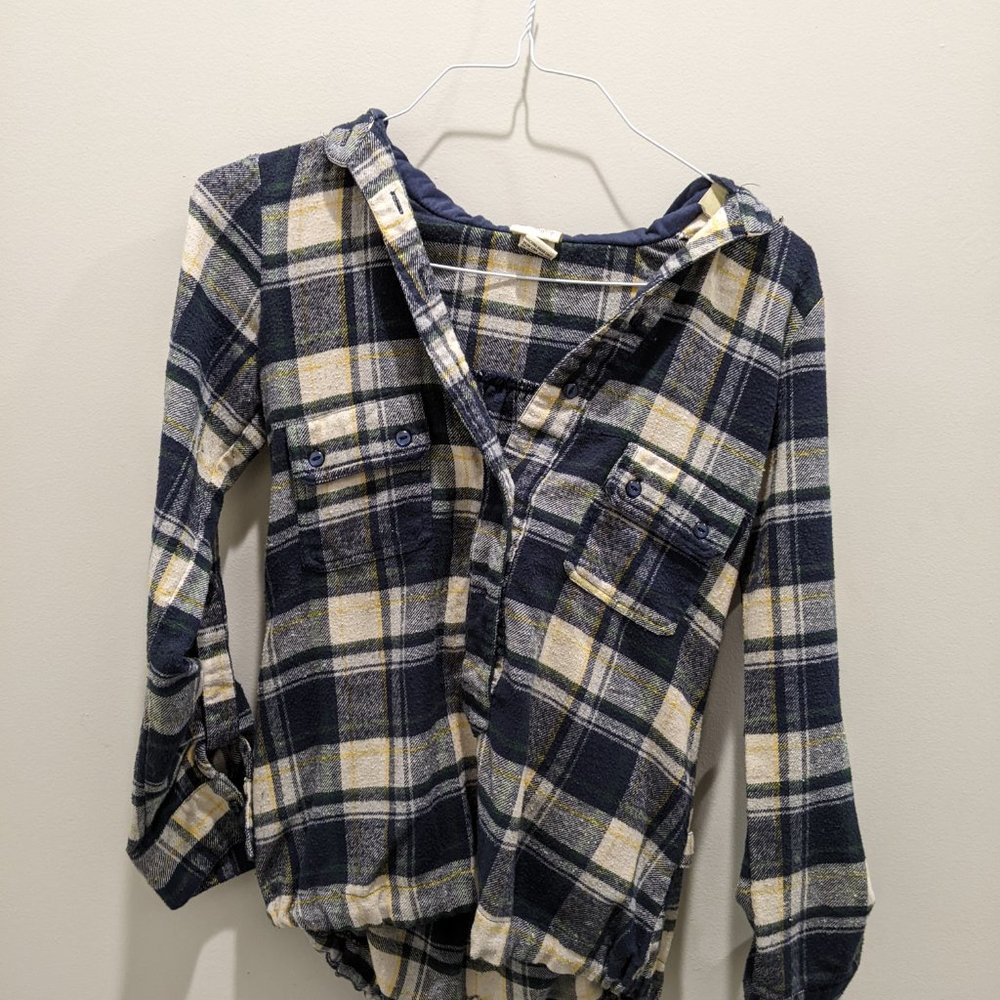 Daytrip Flannel Hoodie